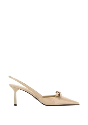 Prada bow-detail slingback pumps - Neutrals