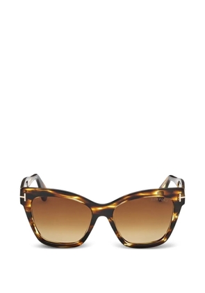 TOM FORD Elvira cat-eye sunglasses - Brown