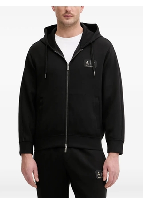 Armani Exchange zip hoodie - Black