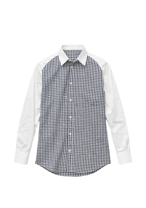 Namacheko gingham pattern shirt - White