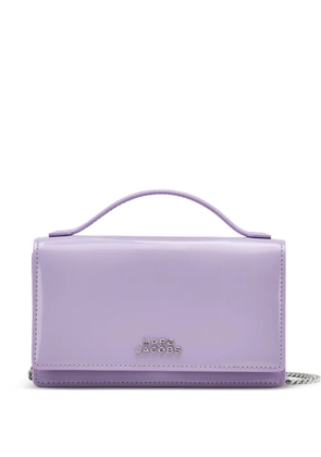Marc Jacobs flower mirror leather mini bag - Purple