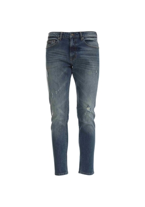 Versace Jeans Couture distressed jeans - Blue