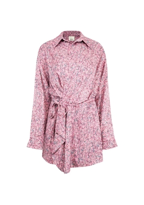 ISABEL MARANT Harmony Blouse dress - Pink