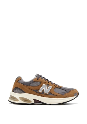 New Balance Lunar New Year 2010 logo leather sneakers - Brown