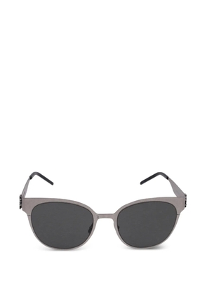 Saint Laurent Pre-Owned round-frame sunglasses - Grey