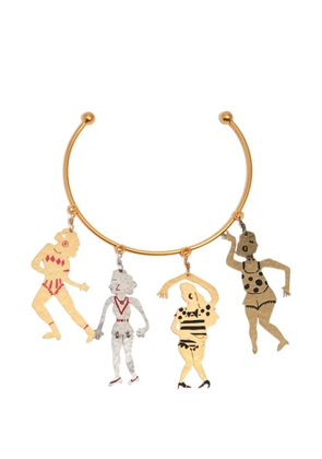 Bimba y Lola figure pendant necklace - Gold