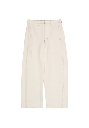 Bimba y Lola stitched barrel trousers - Neutrals
