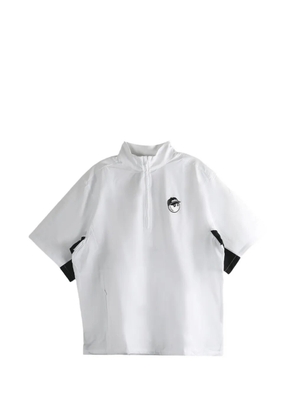 Malbon Golf logo embroidery short sleeve T-shirt - White
