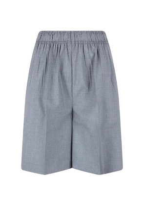 Prada elasticated-waistband shorts - Grey