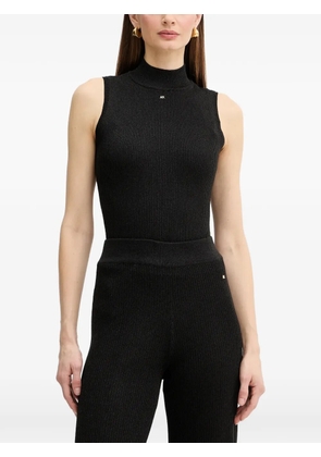 Armani Exchange ribbed tank top - Black