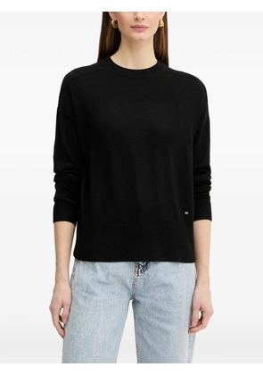 Armani Exchange logo-detail sweater - Black