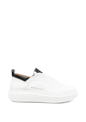 Alexander Smith Wembley slip-on leather sneakers - White