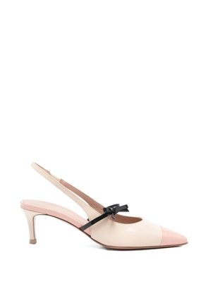 Festa Milano Berice leather pumps - Pink