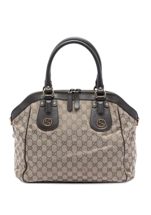 Gucci Pre-Owned 2016-2025 Medium GG Canvas Scarlett satchel - Brown