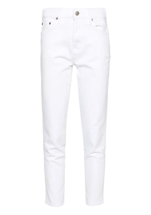 Lauren Ralph Lauren high-rise skinny jeans - White