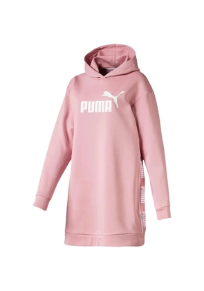 PUMA Amplified mini hoodie dress - Pink