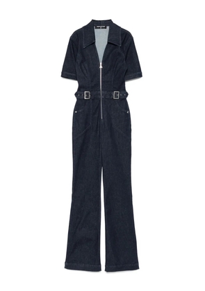 Patrizia Pepe zip-fastening buckle jumpsuit - Blue