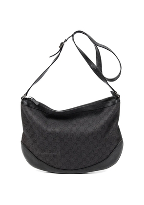 Gucci Pre-Owned Half Moon Messenger shoulder bag - Black