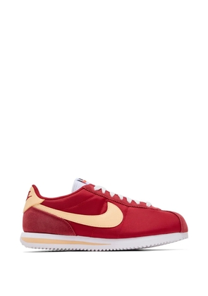 Nike Cortez suede-panel sneakers - Red