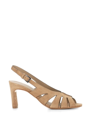 Del Carlo cut-out sandals - Neutrals