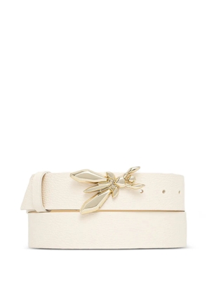 Patrizia Pepe Fly buckle belt - Neutrals