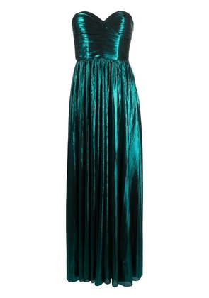 Retrofete Ezri pleated maxi dress - Green