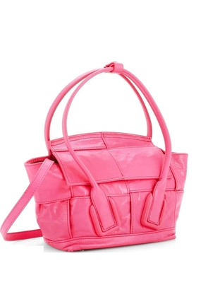 Bottega Veneta Pre-Owned Arco Bag Maxi Intrecciato Leather Mini shoulder bag - Pink