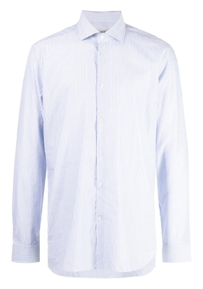Corneliani striped cotton shirt - Blue