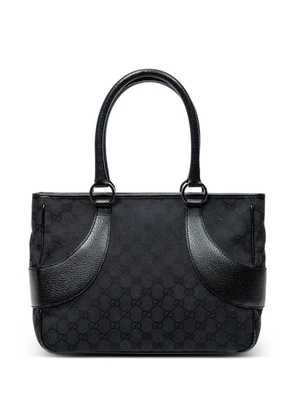 Gucci Pre-Owned GG canvas tote bag - Black