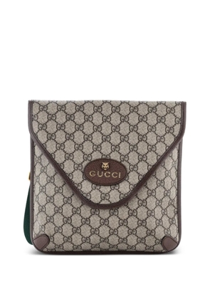 Gucci Pre-Owned Neo Vintage Envelope Messenger GG Coated Canvas Medium crossbody bag - Brown