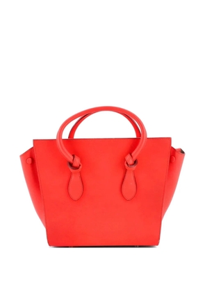 Celine Pre-Owned Tie Knot Smooth Leather Mini tote bag - Red