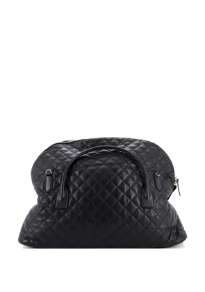 Saint Laurent Pre-Owned ES Giant Quilted Leather travel bag - Black