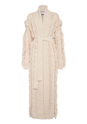 Philipp Plein Skull long cardigan - Neutrals
