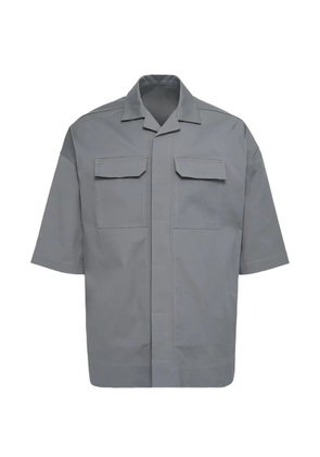 Rick Owens Magnum Tommy flap-pocket shirt - Grey