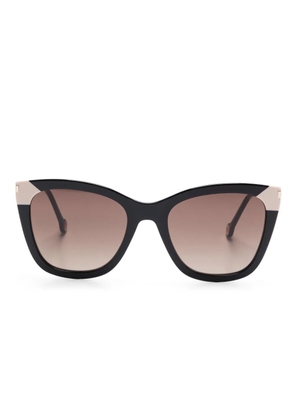 Carolina Herrera butterfly-frame sunglasses - Black