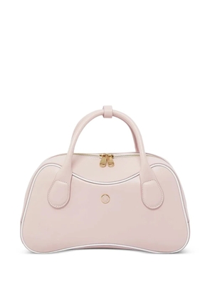 Casablanca micro leather bowling bag - Pink