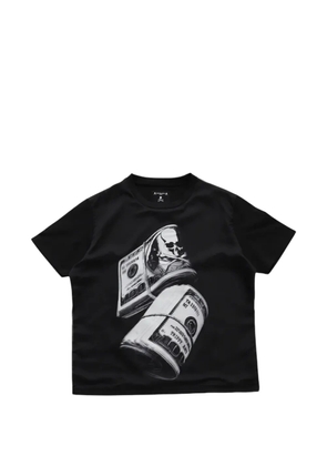 Mastermind Japan x Trippy Mikio Art graphic-print T-shirt - Black