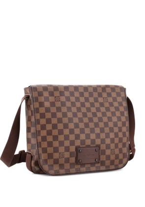 Louis Vuitton Pre-Owned Brooklyn Handbag Damier MM crossbody bag - Brown