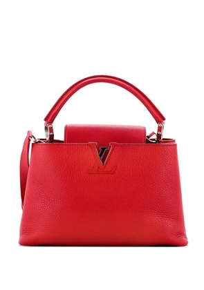 Louis Vuitton Pre-Owned Capucines Bag Leather MM satchel - Red