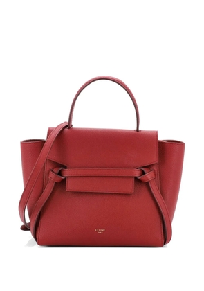 Celine Pre-Owned Belt Bag Textured Leather Nano shoulder bag