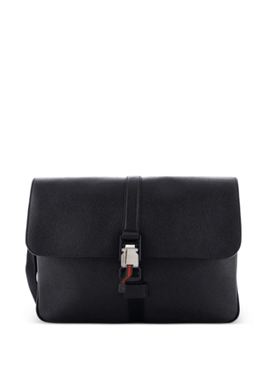 Gucci Pre-Owned Web Buckle Wristlet Briefcase Leather business bag - Black