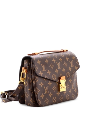 Louis Vuitton Pre-Owned Pochette Metis Monogram Canvas crossbody bag - Brown