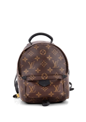 Louis Vuitton Pre-Owned Palm Springs Monogram Canvas Mini backpack - Brown