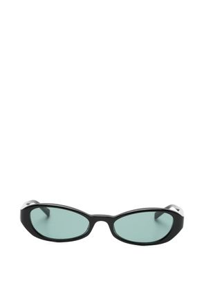 Saint Laurent Eyewear oval-frame sunglasses - Black