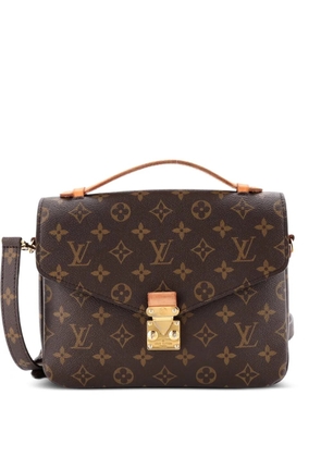 Louis Vuitton Pre-Owned Pochette Metis Monogram Canvas crossbody bag - Brown