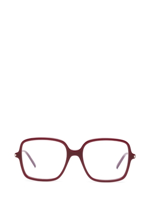 Saint Laurent Eyewear square-frame glasses - Red