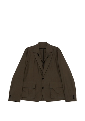 sacai button flap-pocket jacket - Green