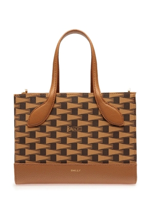 Bally Keep On Pennant-print tote bag - Brown