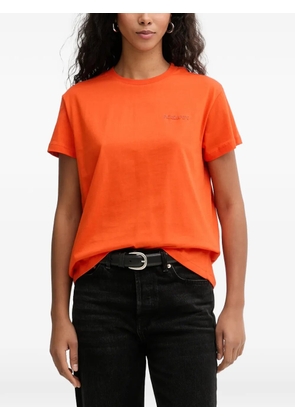 Patrizia Pepe logo-detail T-shirt - Orange