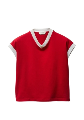 Versace stretch cotton jersey t-shirt - Red